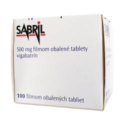 Сабрил (Вигабатрин) таблетки 500мг №100 (100 таблеток) в Пскове и области фото