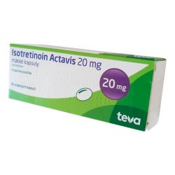Изотретиноин Actavis (аналог Акненормин, Aknenormin) капс. 20мг 30шт в Пскове и области фото