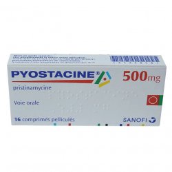 Пиостацин (Пристинамицин) таблетки 500мг №16 в Пскове и области фото