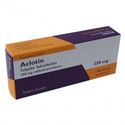 Аклотин (Тиклопидин, Тикло) 250мг 60шт в Пскове и области фото